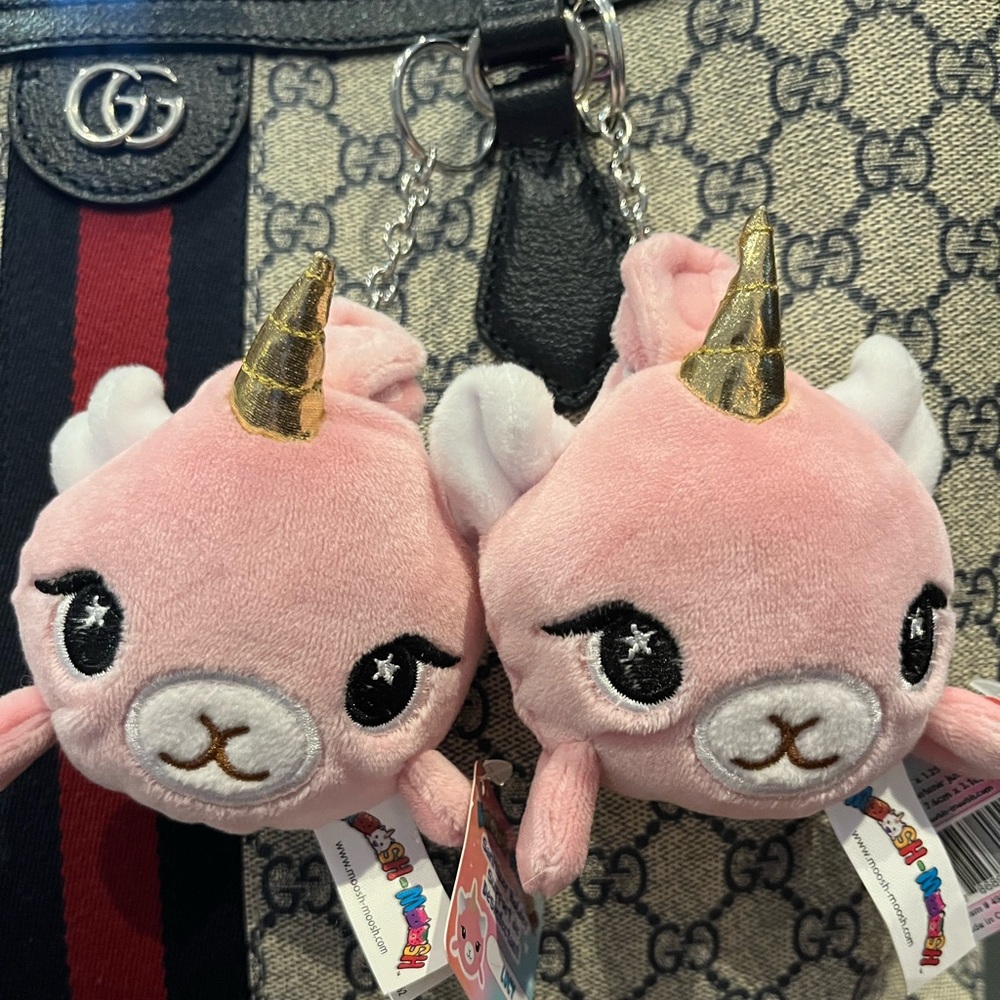 Hand‎ Sanitizer Plushie Holder Charm